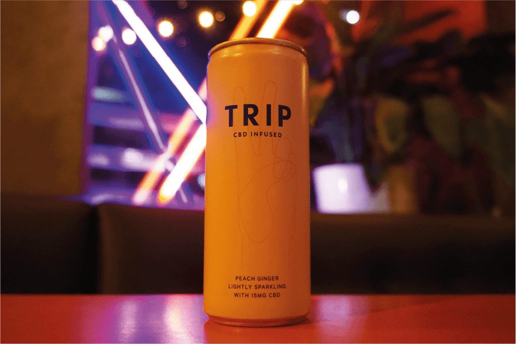 Trip Peach & Ginger CBD Infused Drink